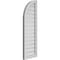 Ekena Millwork Quarter Round Top Left Surface Mount PVC Gable Vent w/ 2"W x 1-1/2"P Brickmould Frame, 14"W x 42"H GVPQL14X4202SF - alternate 5